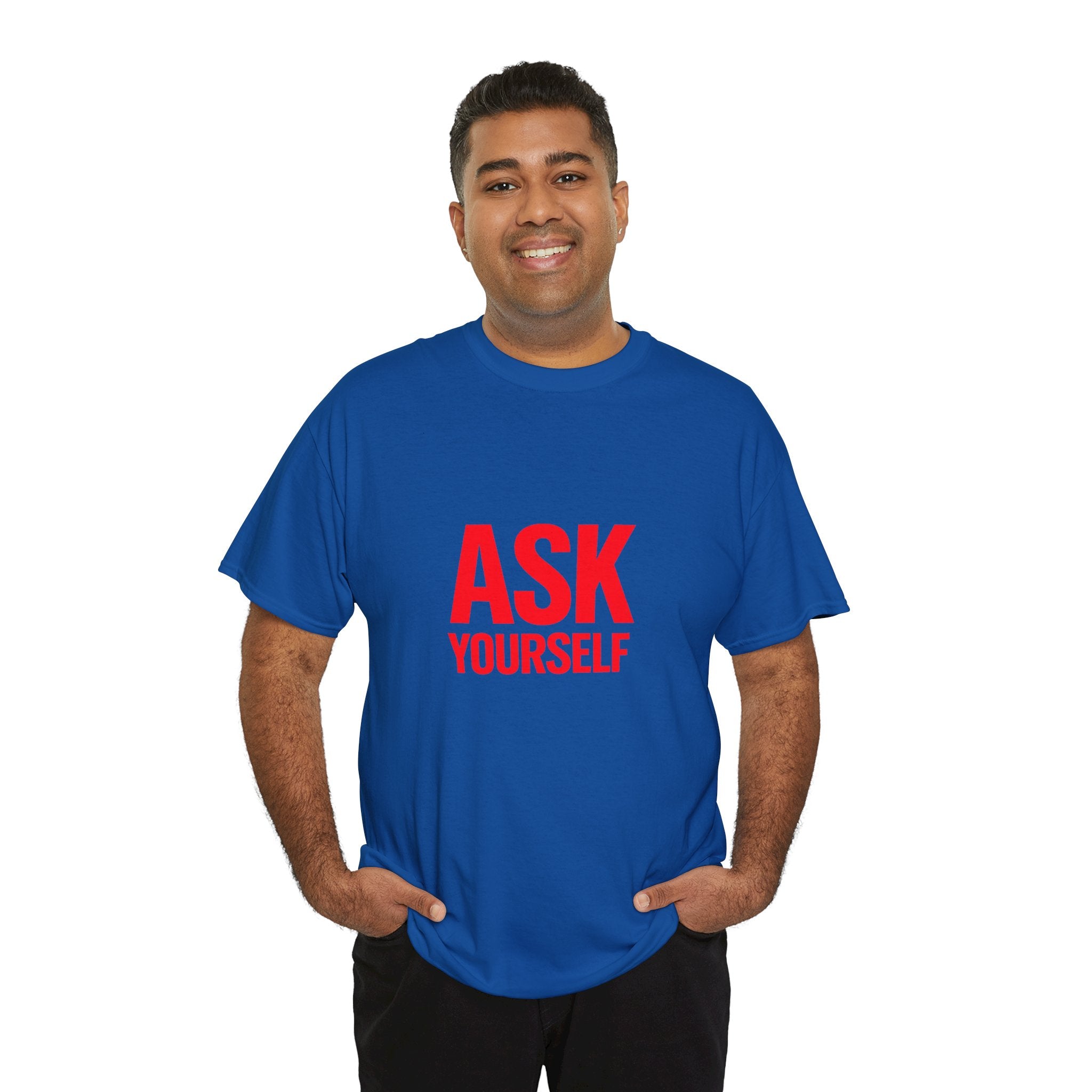 Ask Yourself T-Shirt — "Is God Saying Yes or No?" Inspirational Faith Tee