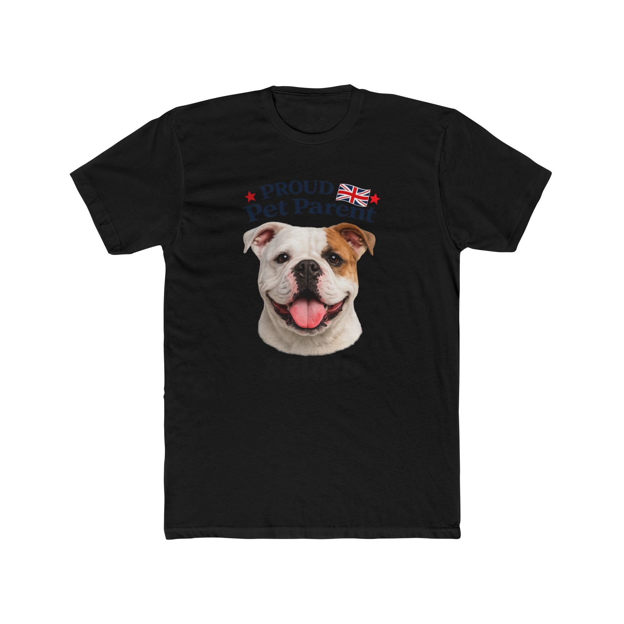 Pet Parent T-Shirt — "Proud Pet Parent" Personalized Dog Tee (Bruno)