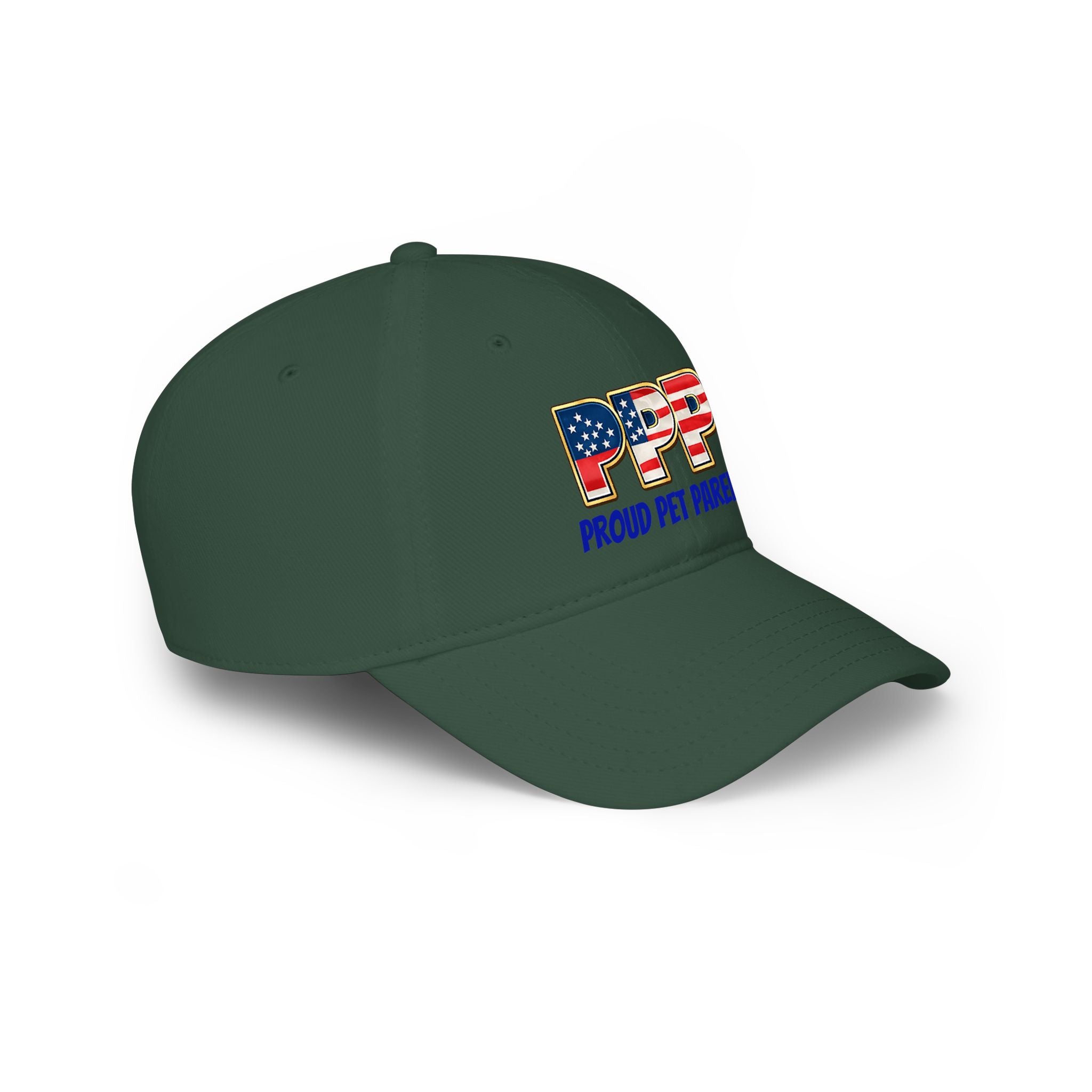Proud Pet Parent (PPP) American Flag Low-Profile Baseball Cap