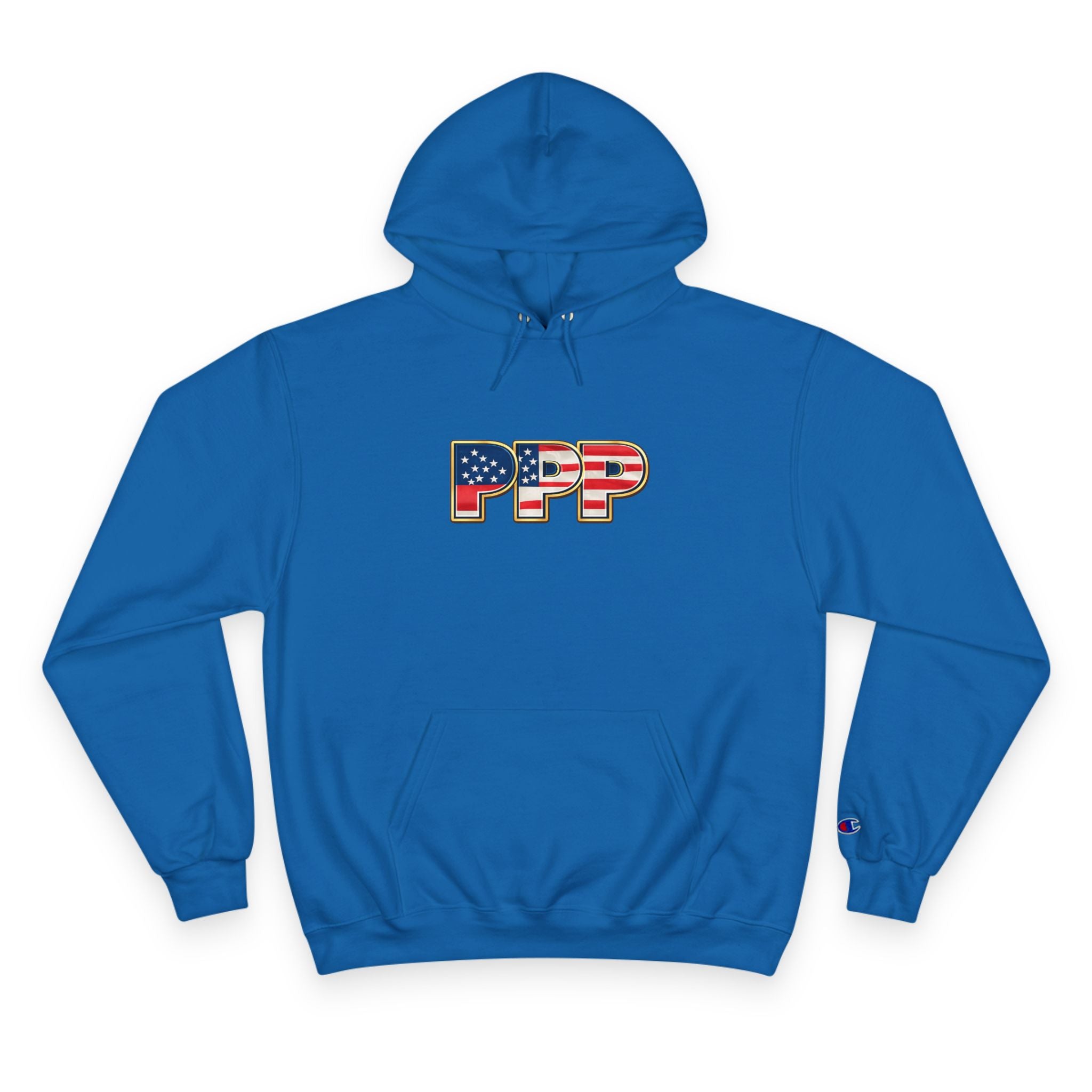 Horse Pet Parent Hoodie — “I’m A Proud Pet Parent” American Flag Logo