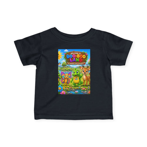 Boo-Boo Land Infant Tee — Cute Woodland Critter Baby Shirt