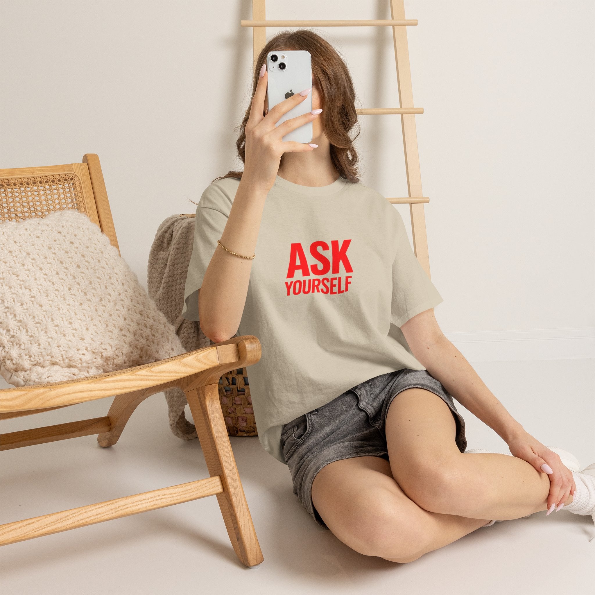 Ask Yourself T-Shirt — "Is God Saying Yes or No?" Inspirational Faith Tee