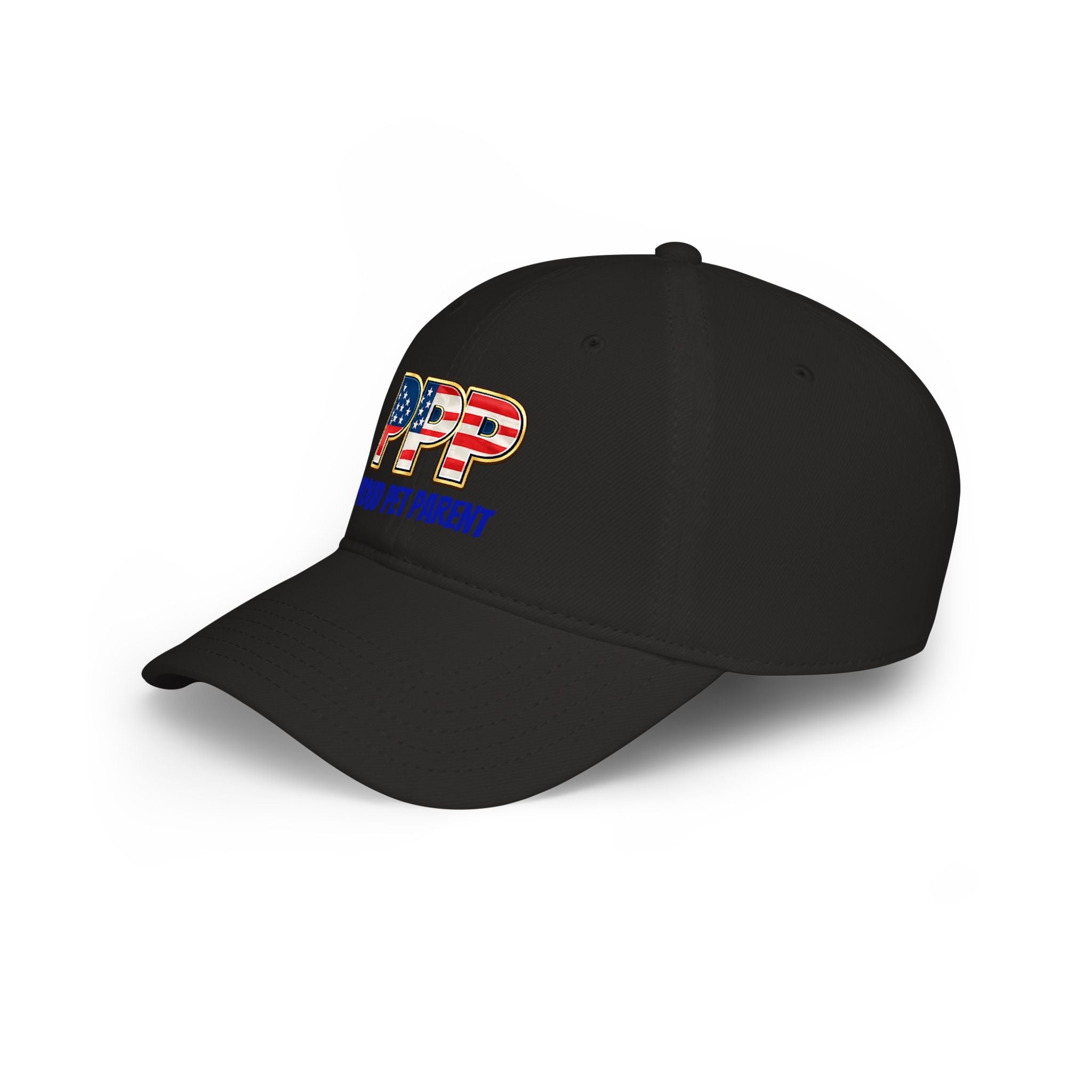 Proud Pet Parent (PPP) American Flag Low-Profile Baseball Cap