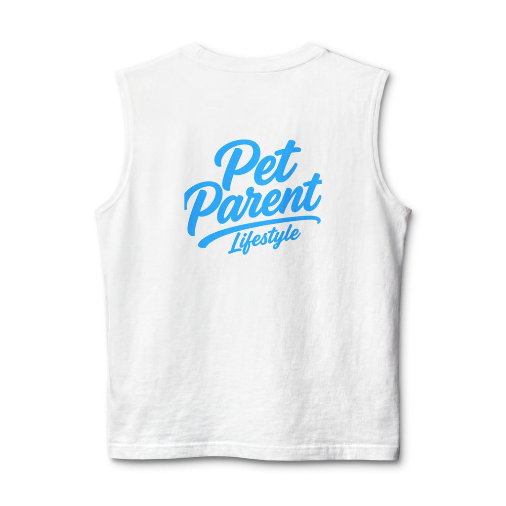 Pet Parent Lifestyle Muscle Tank – Graphic Back Print