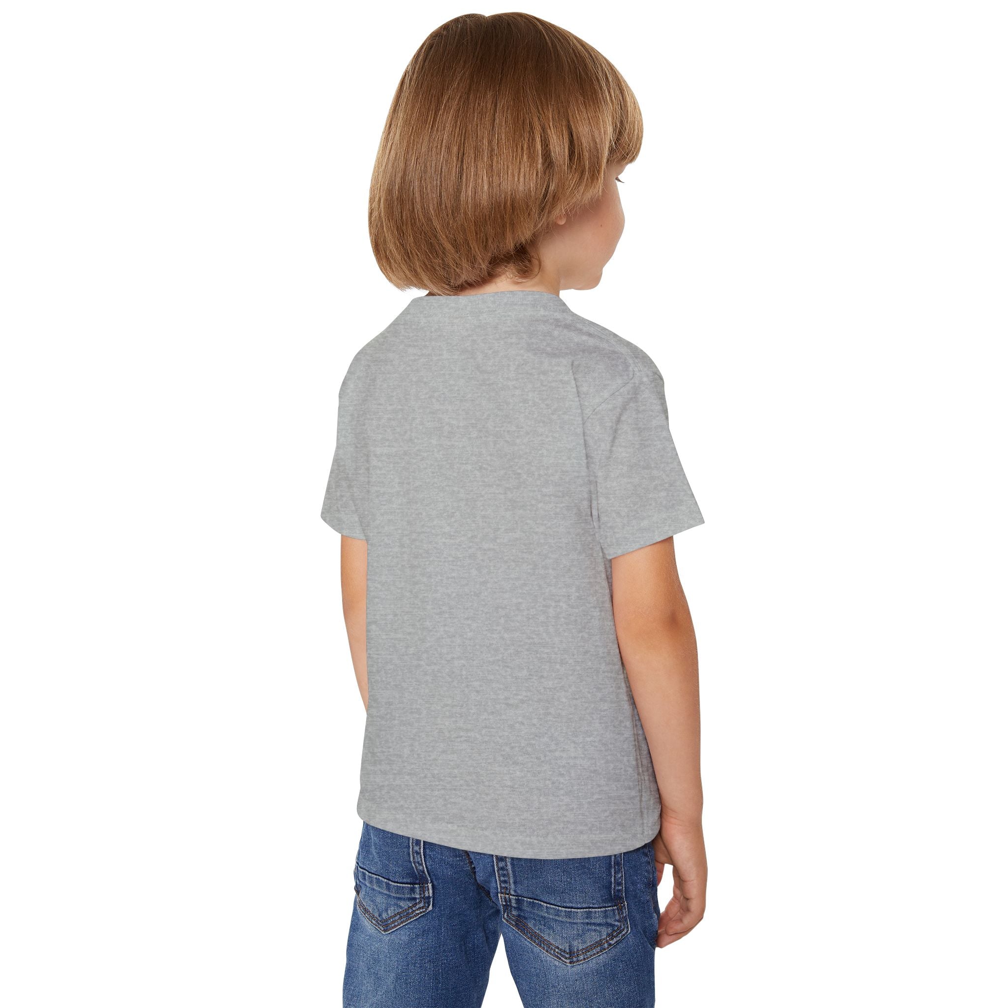 Toddler T‑Shirt — Personalized "B is for Behave" Cartoon Name Tee