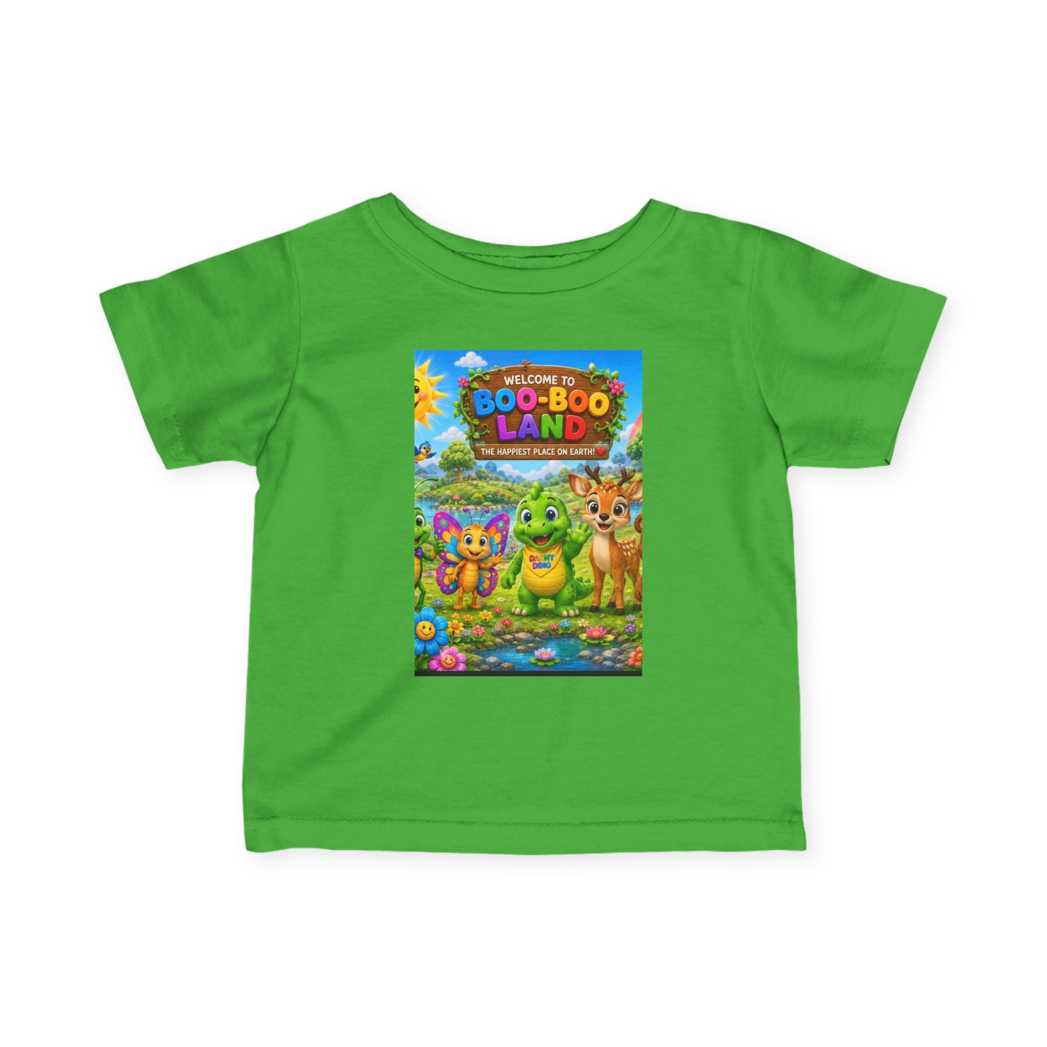 Boo-Boo Land Infant Tee — Cute Woodland Critter Baby Shirt
