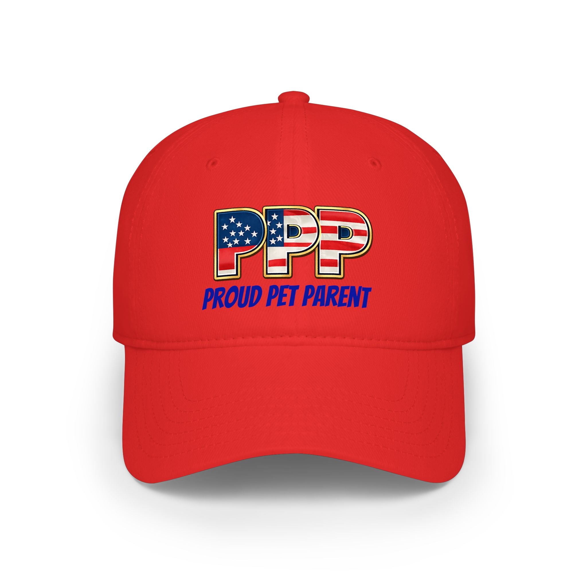 Proud Pet Parent (PPP) American Flag Low-Profile Baseball Cap