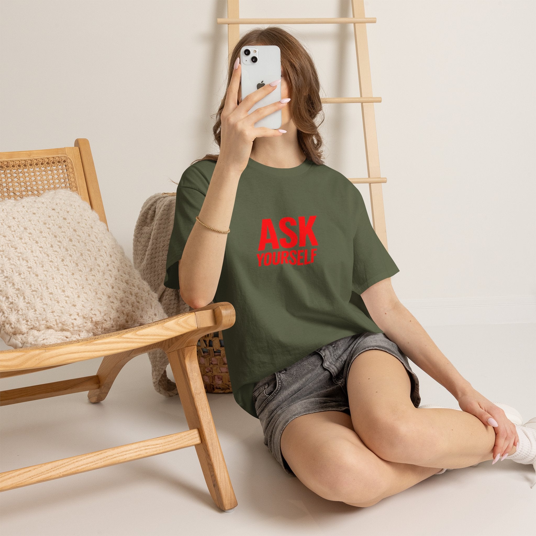 Ask Yourself T-Shirt — "Is God Saying Yes or No?" Inspirational Faith Tee