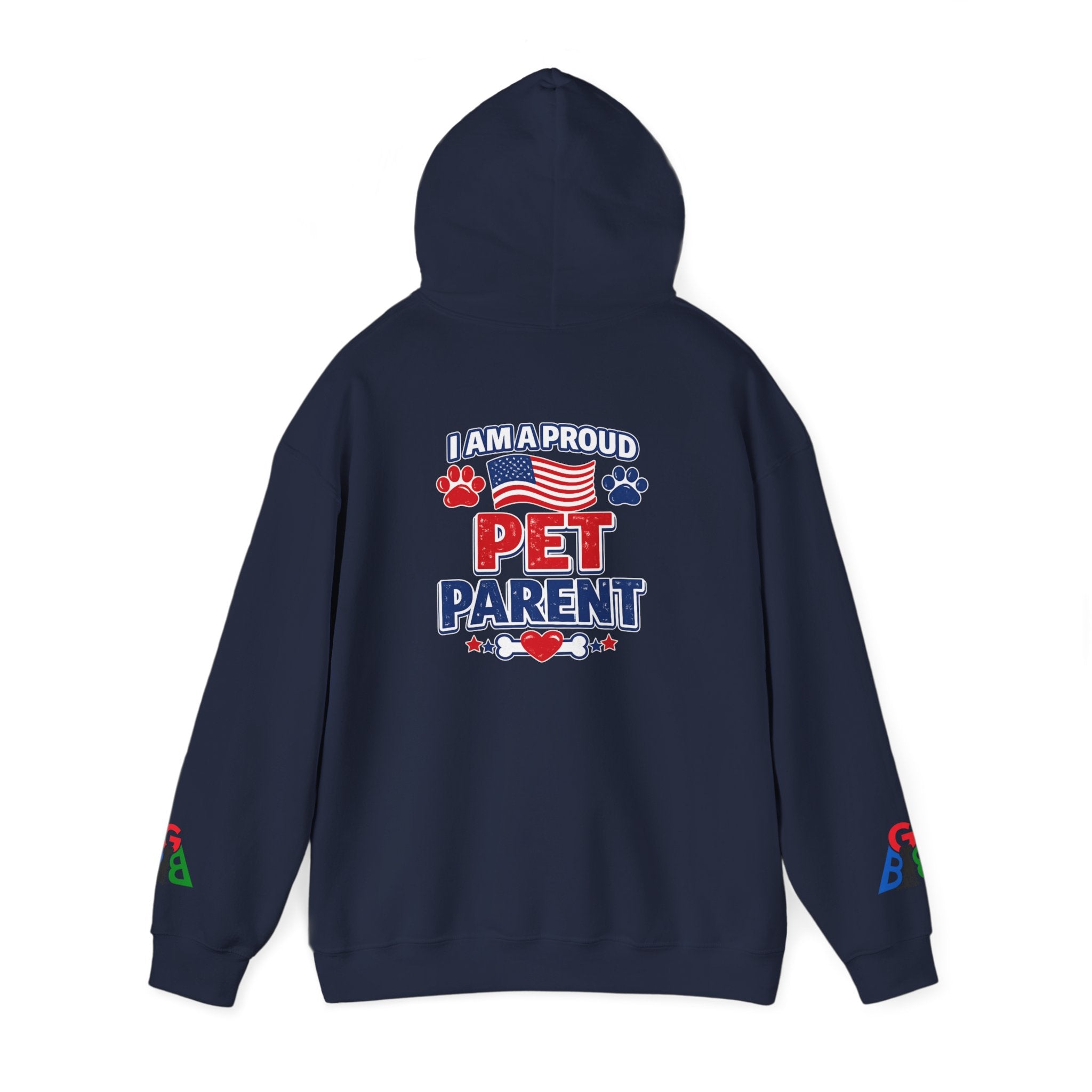 Pet Parent Hoodie — I Am Proud Pet Parent Graphic Pullover