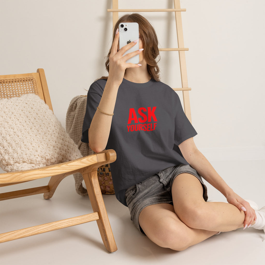 Ask Yourself T-Shirt — "Is God Saying Yes or No?" Inspirational Faith Tee