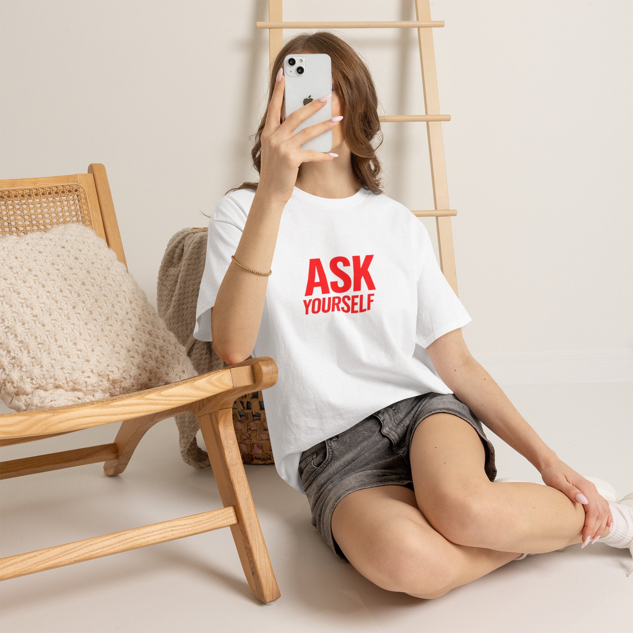 Ask Yourself T-Shirt — "Is God Saying Yes or No?" Inspirational Faith Tee