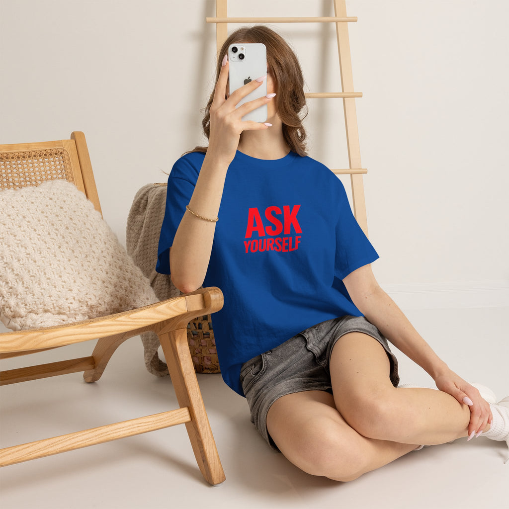 Ask Yourself T-Shirt — "Is God Saying Yes or No?" Inspirational Faith Tee
