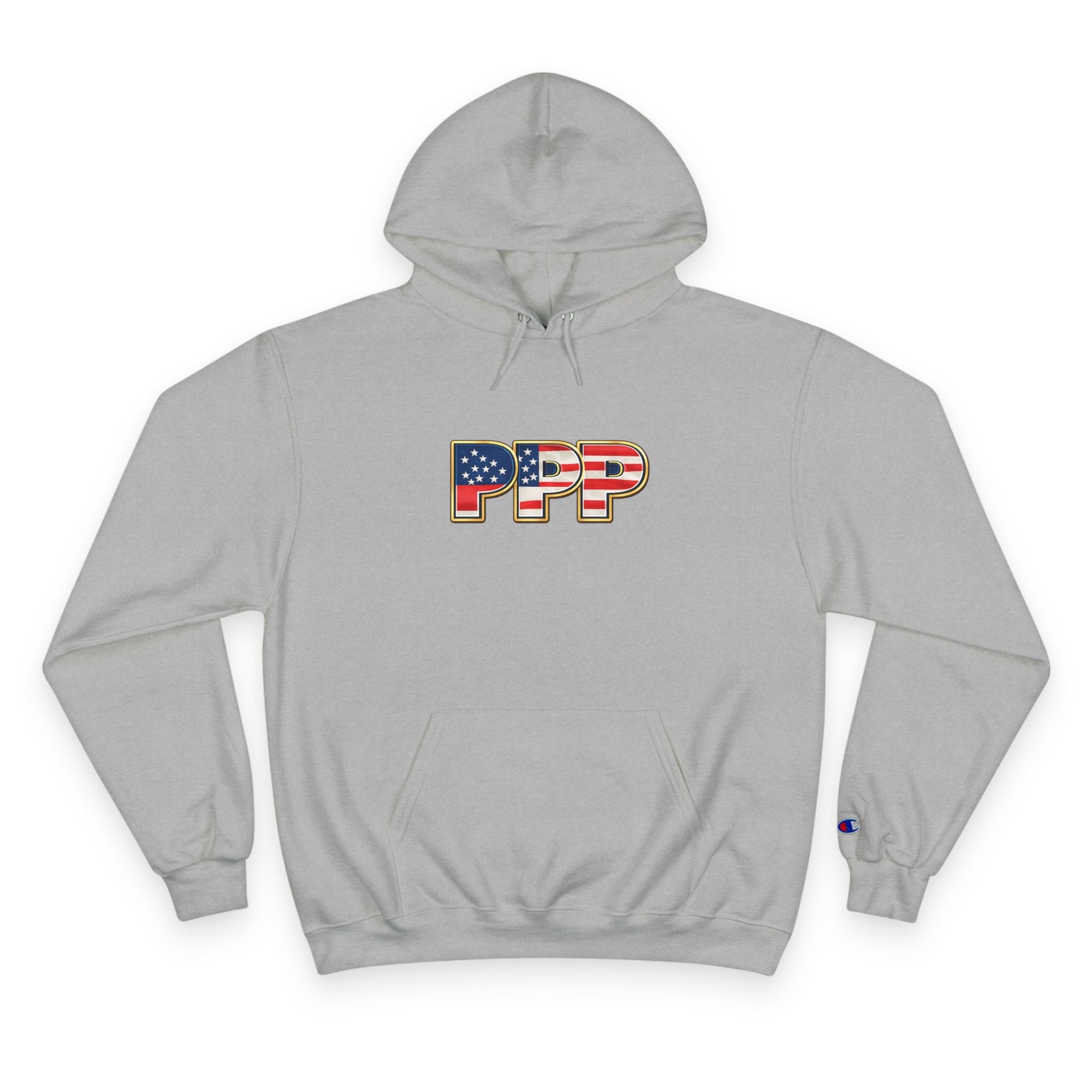 Horse Pet Parent Hoodie — “I’m A Proud Pet Parent” American Flag Logo