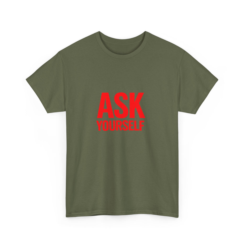 Ask Yourself T-Shirt — "Is God Saying Yes or No?" Inspirational Faith Tee