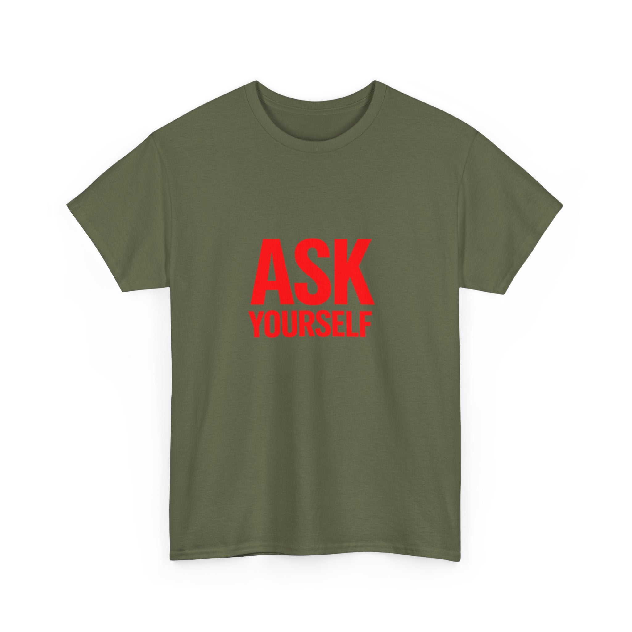 Ask Yourself T-Shirt — "Is God Saying Yes or No?" Inspirational Faith Tee