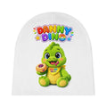 Danny Dino Baby Beanie – Cute Green Dino Infant Hat with Cookie Design