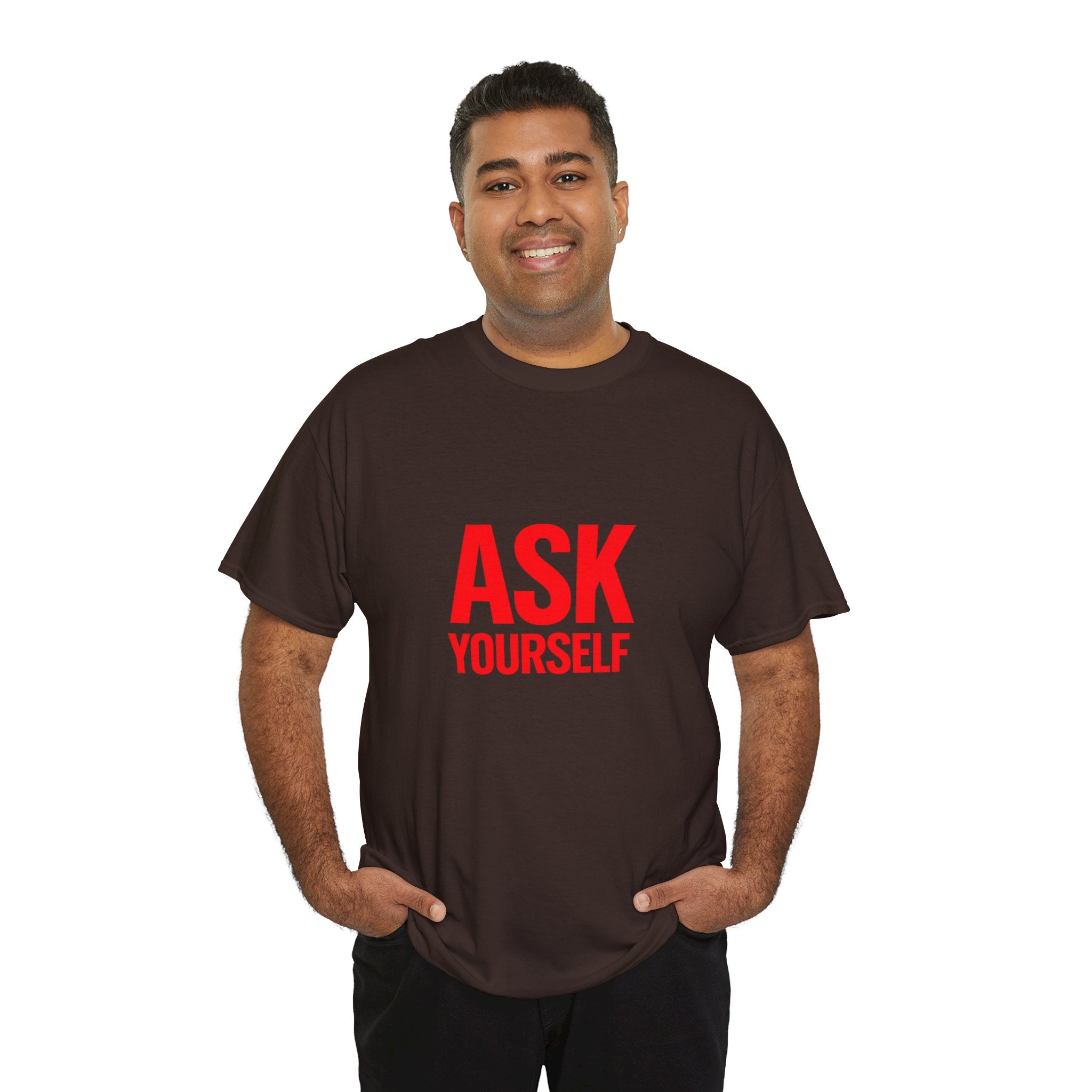 Ask Yourself T-Shirt — "Is God Saying Yes or No?" Inspirational Faith Tee