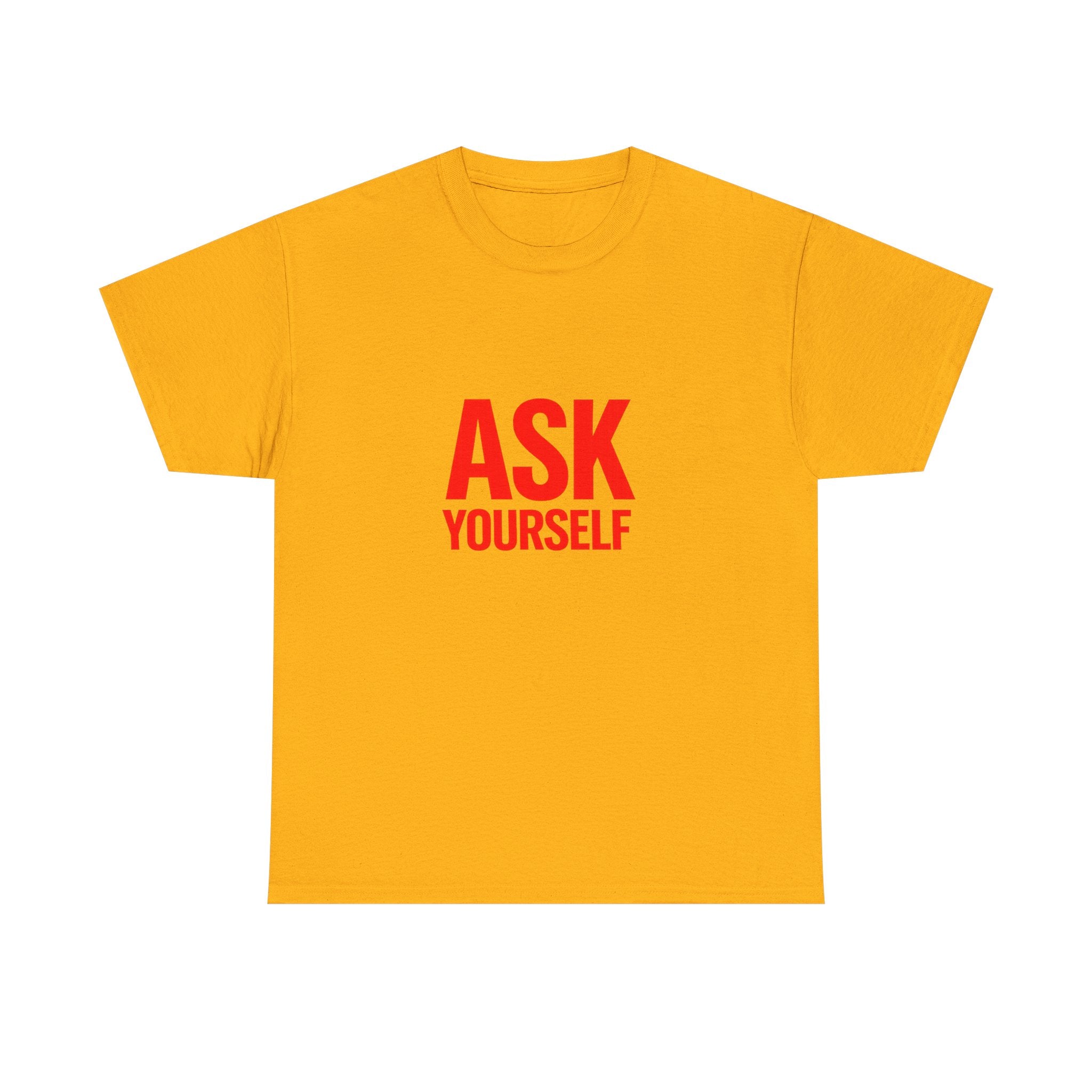 Ask Yourself T-Shirt — "Is God Saying Yes or No?" Inspirational Faith Tee