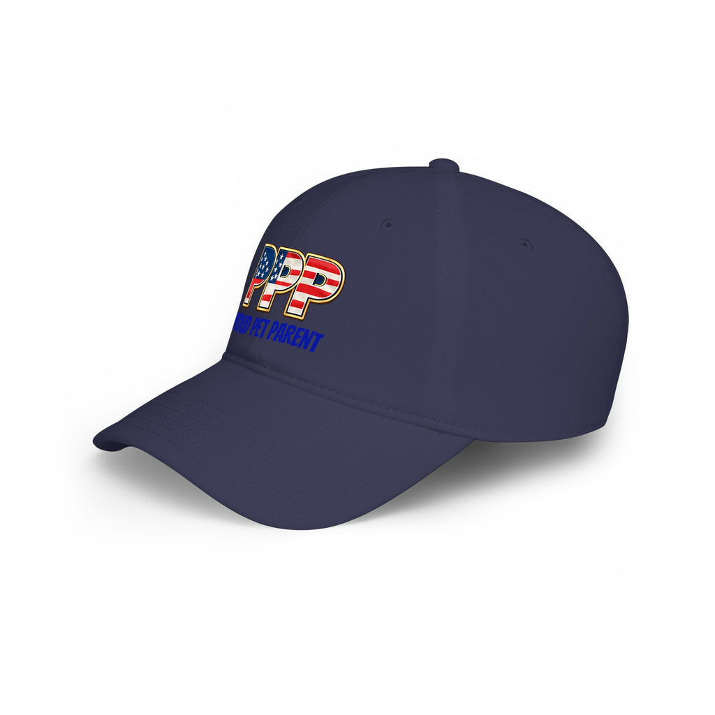 Proud Pet Parent (PPP) American Flag Low-Profile Baseball Cap