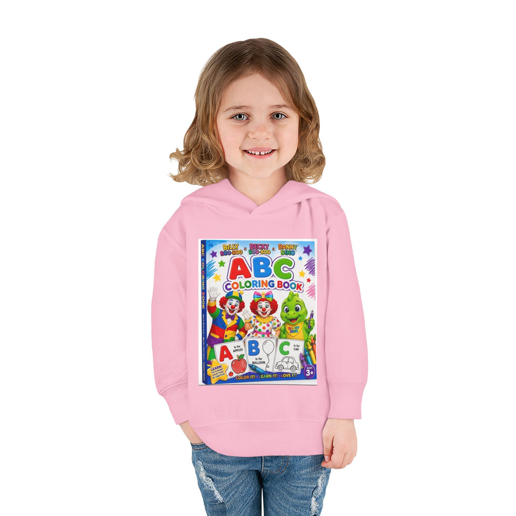 ABC Coloring Book Toddler Hoodie — Cute Educational Pullover for Kids