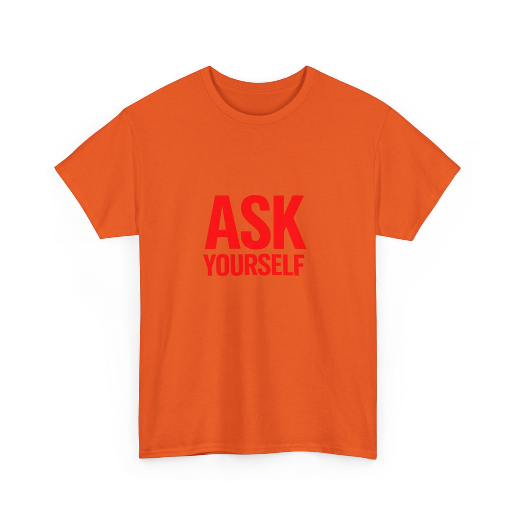 Ask Yourself T-Shirt — "Is God Saying Yes or No?" Inspirational Faith Tee