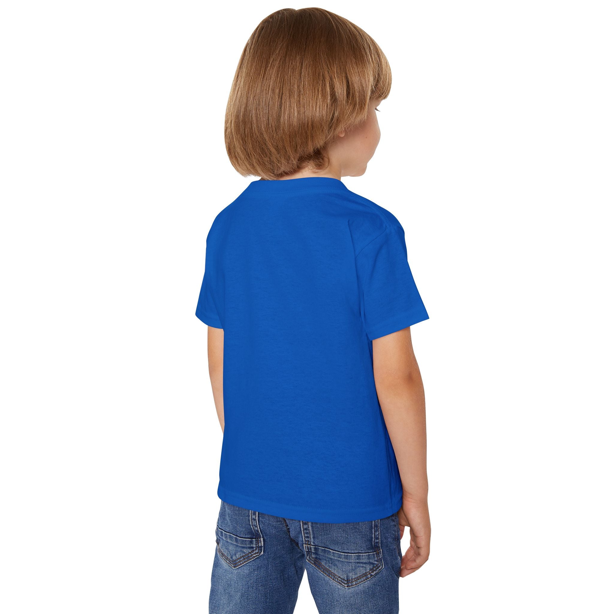 Toddler T‑Shirt — Personalized "B is for Behave" Cartoon Name Tee
