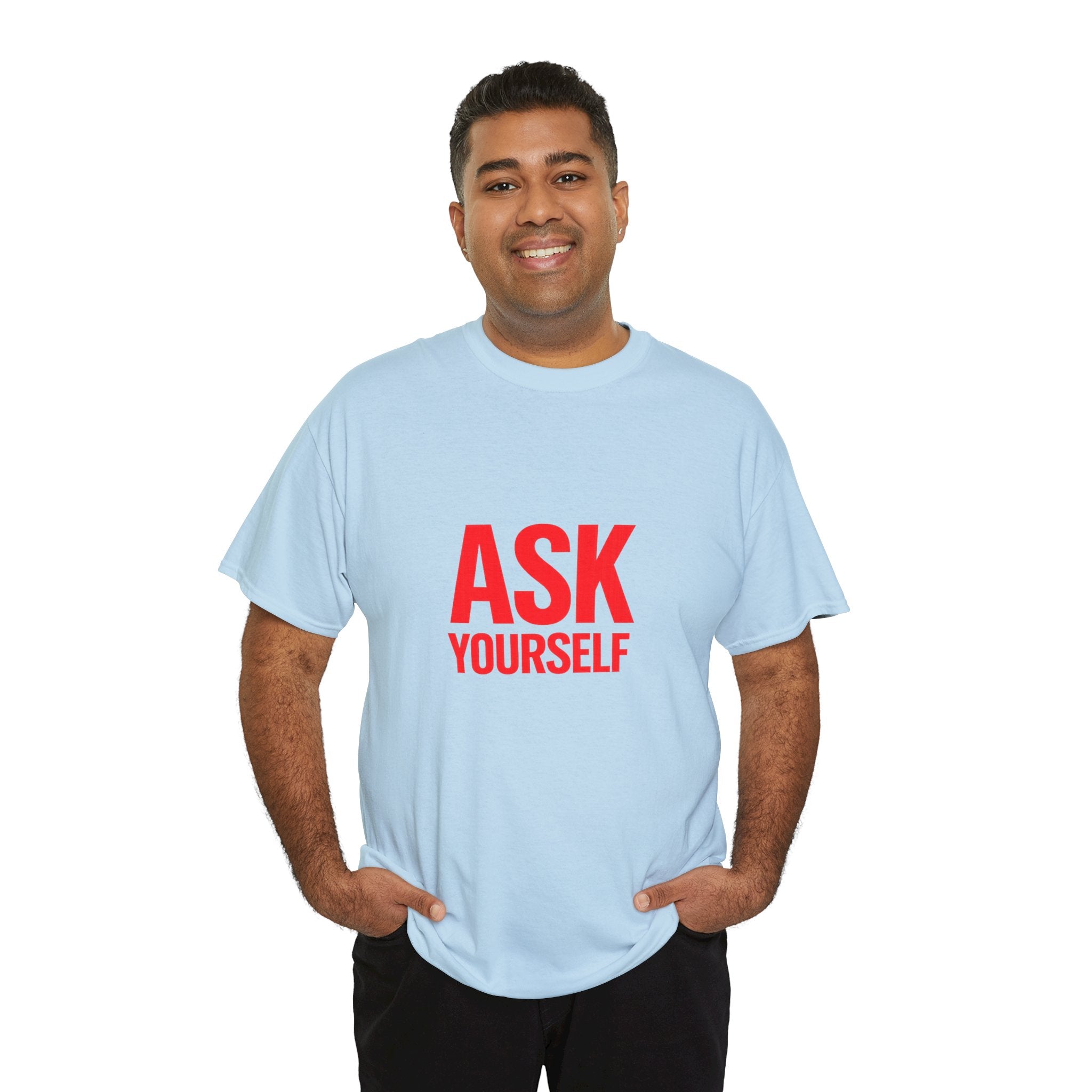 Ask Yourself T-Shirt — "Is God Saying Yes or No?" Inspirational Faith Tee
