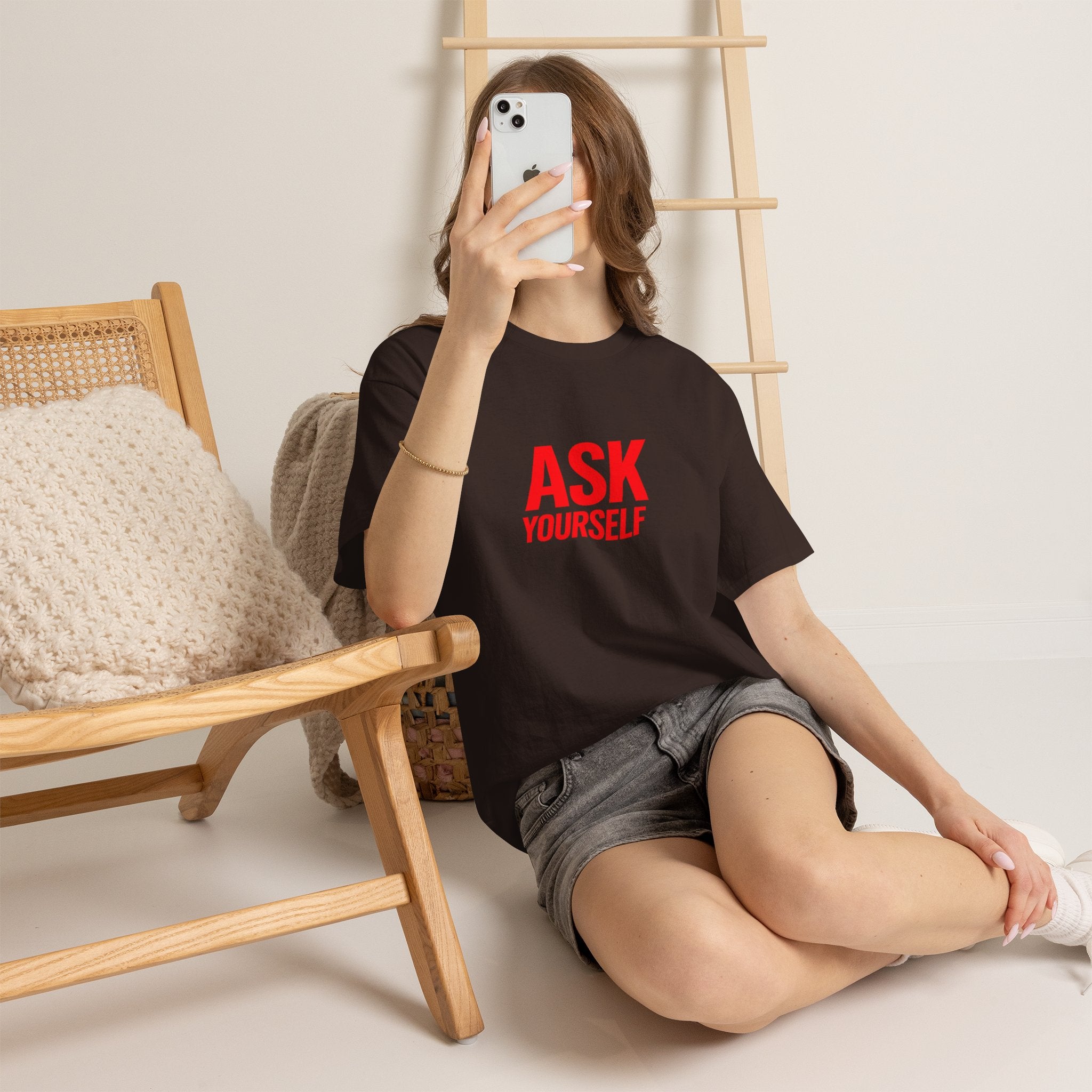 Ask Yourself T-Shirt — "Is God Saying Yes or No?" Inspirational Faith Tee