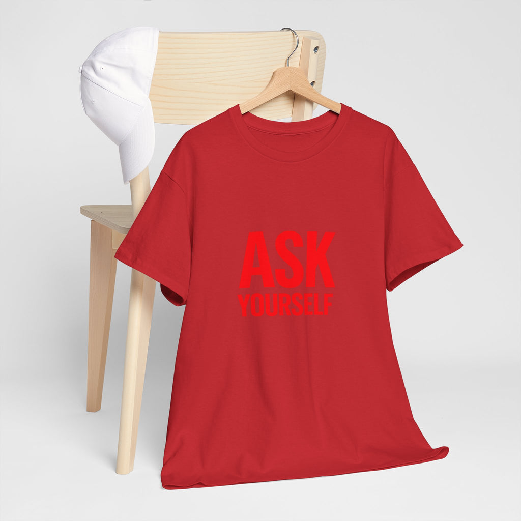 Ask Yourself T-Shirt — "Is God Saying Yes or No?" Inspirational Faith Tee