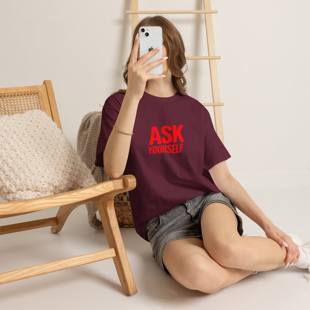 Ask Yourself T-Shirt — "Is God Saying Yes or No?" Inspirational Faith Tee