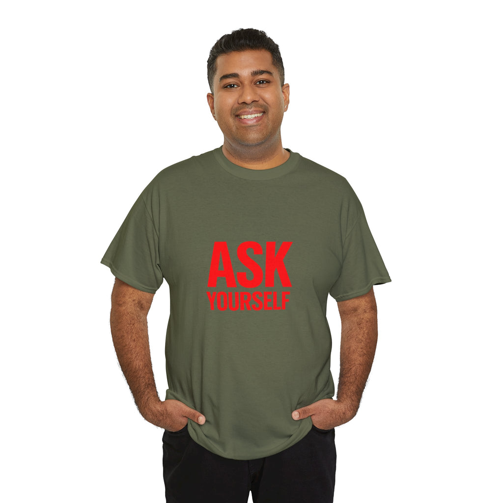Ask Yourself T-Shirt — "Is God Saying Yes or No?" Inspirational Faith Tee