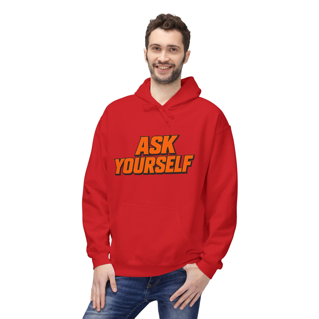Basketball Hoodie – "Ask Yourself: Are You Built For This?" Motivational Sports Pullover