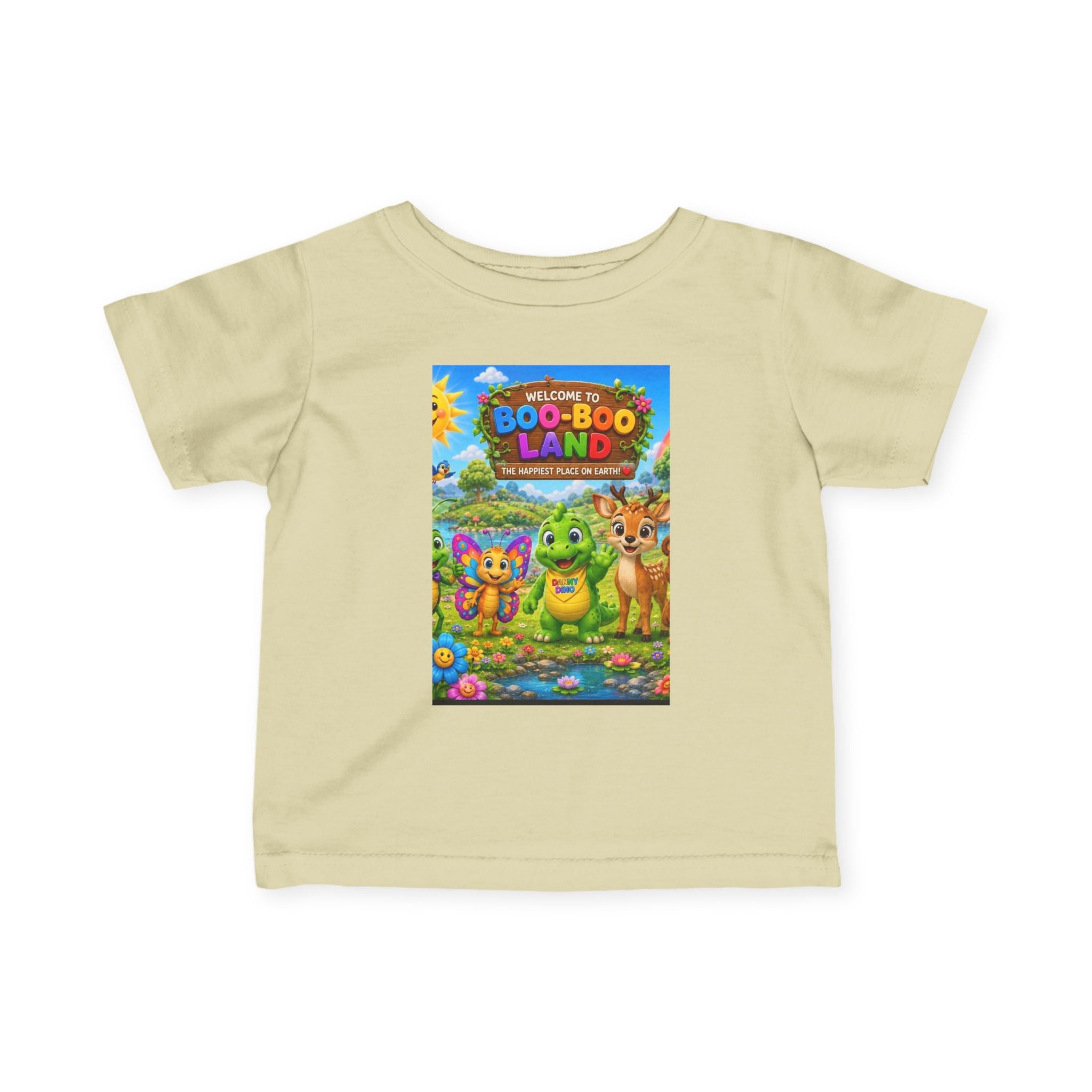 Boo-Boo Land Infant Tee — Cute Woodland Critter Baby Shirt
