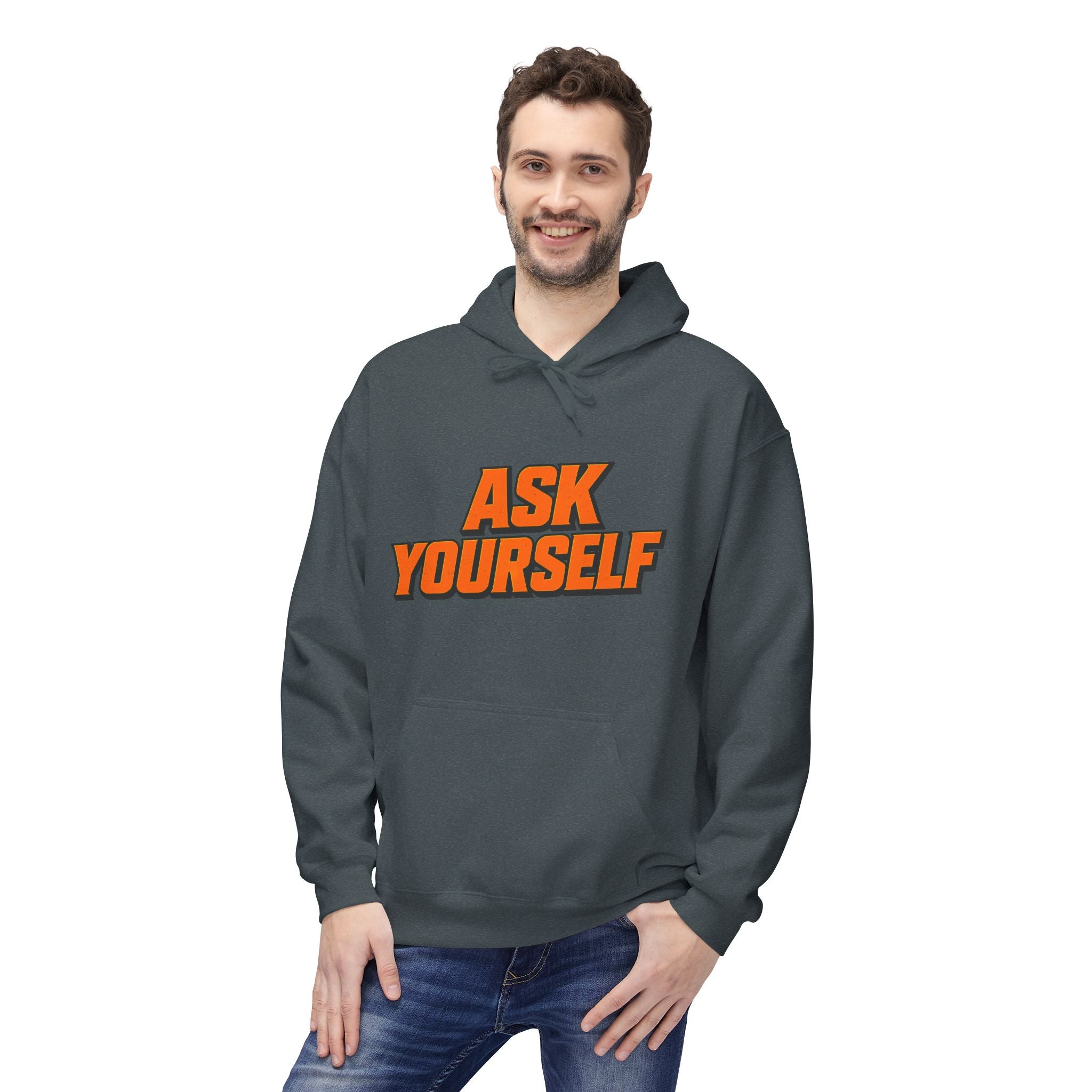 Basketball Hoodie – "Ask Yourself: Are You Built For This?" Motivational Sports Pullover