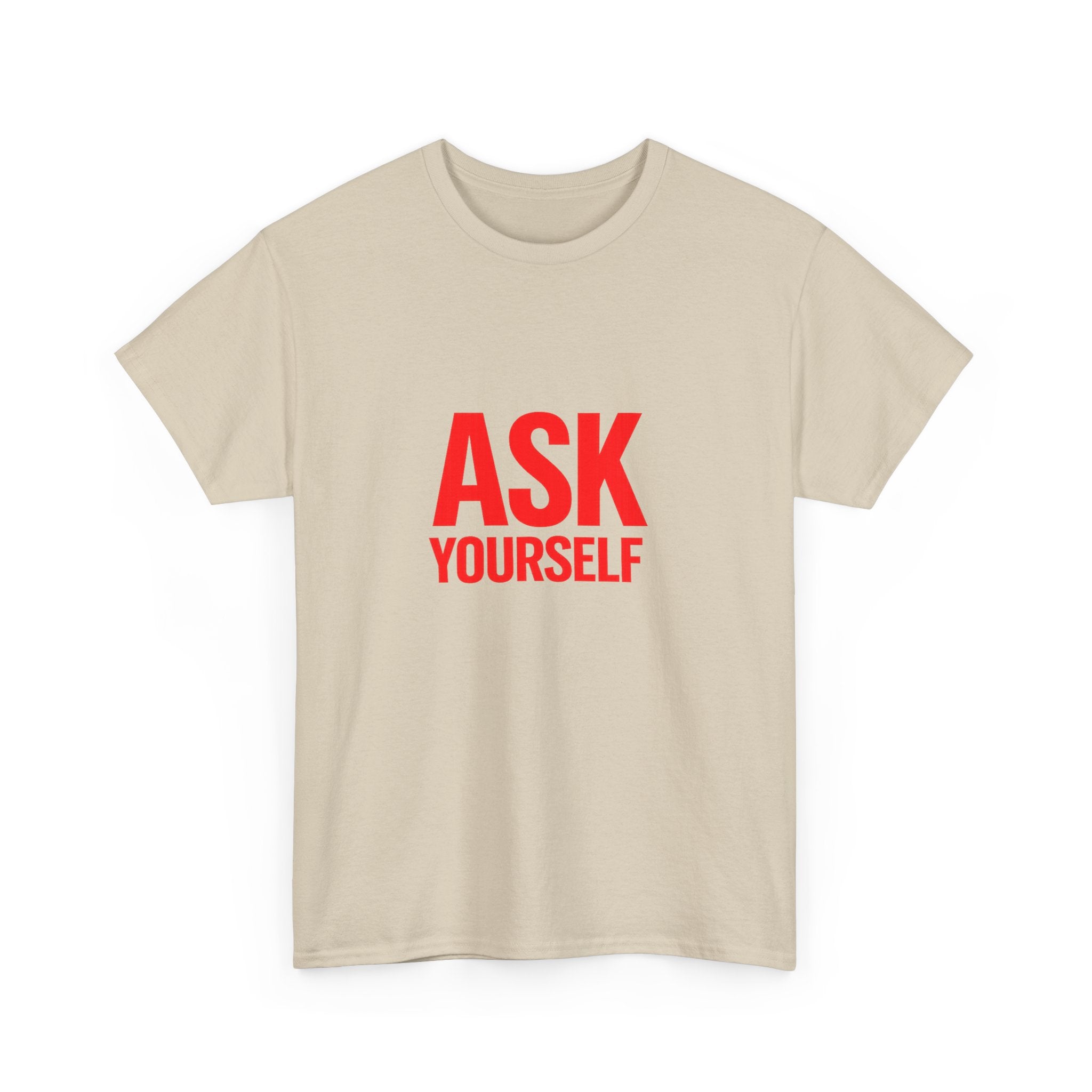 Ask Yourself T-Shirt — "Is God Saying Yes or No?" Inspirational Faith Tee