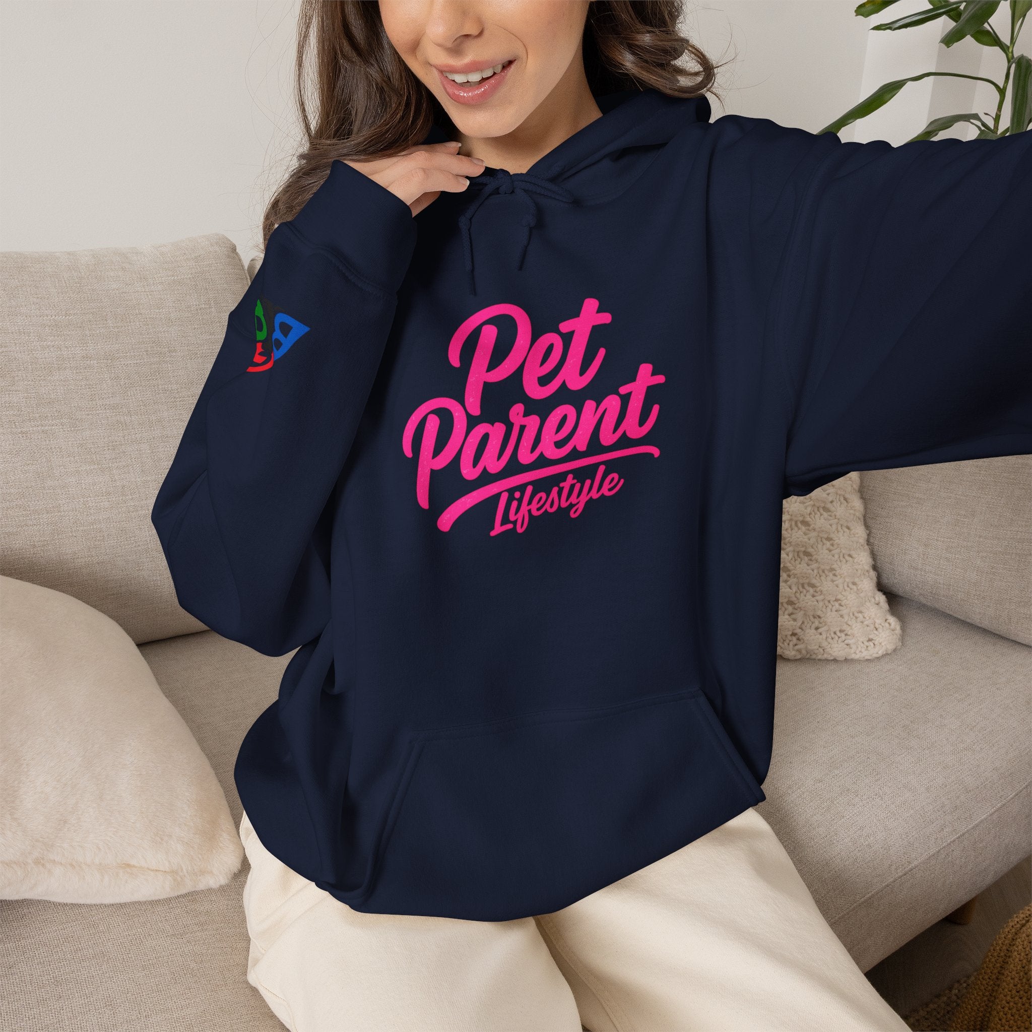 Pet Parent Hoodie — I Am Proud Pet Parent Graphic Pullover