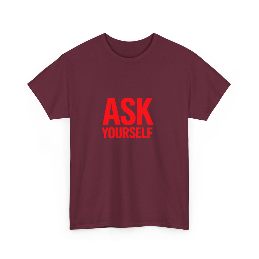Ask Yourself T-Shirt — "Is God Saying Yes or No?" Inspirational Faith Tee