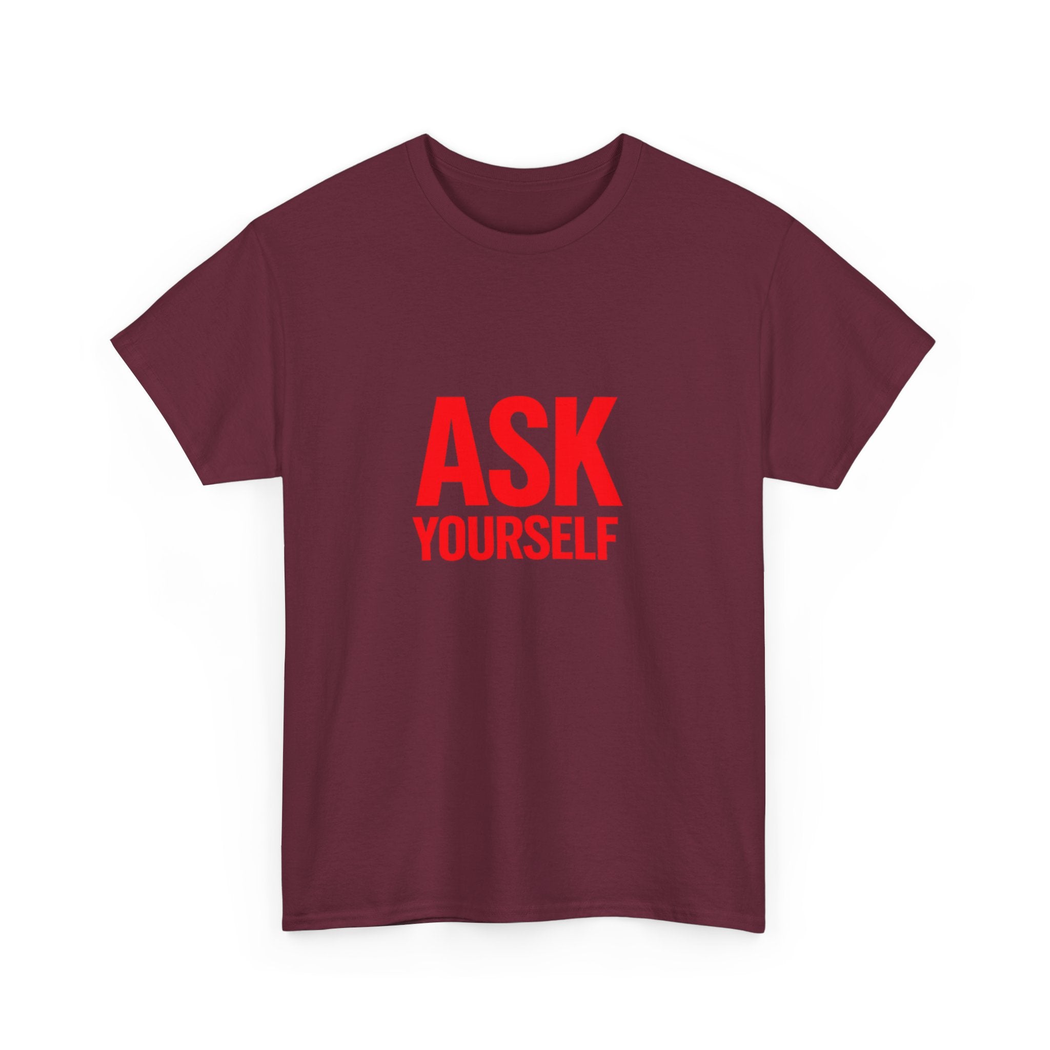 Ask Yourself T-Shirt — "Is God Saying Yes or No?" Inspirational Faith Tee