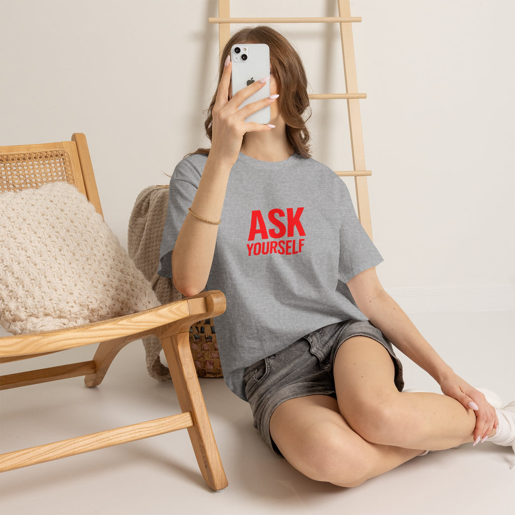 Ask Yourself T-Shirt — "Is God Saying Yes or No?" Inspirational Faith Tee