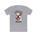Pet Parent T-Shirt — "Proud Pet Parent" Personalized Dog Tee (Bruno)