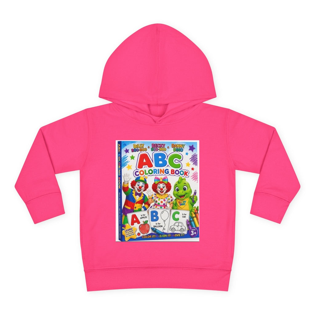 ABC Coloring Book Toddler Hoodie — Cute Educational Pullover for Kids