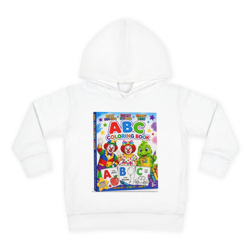 ABC Coloring Book Toddler Hoodie — Cute Educational Pullover for Kids