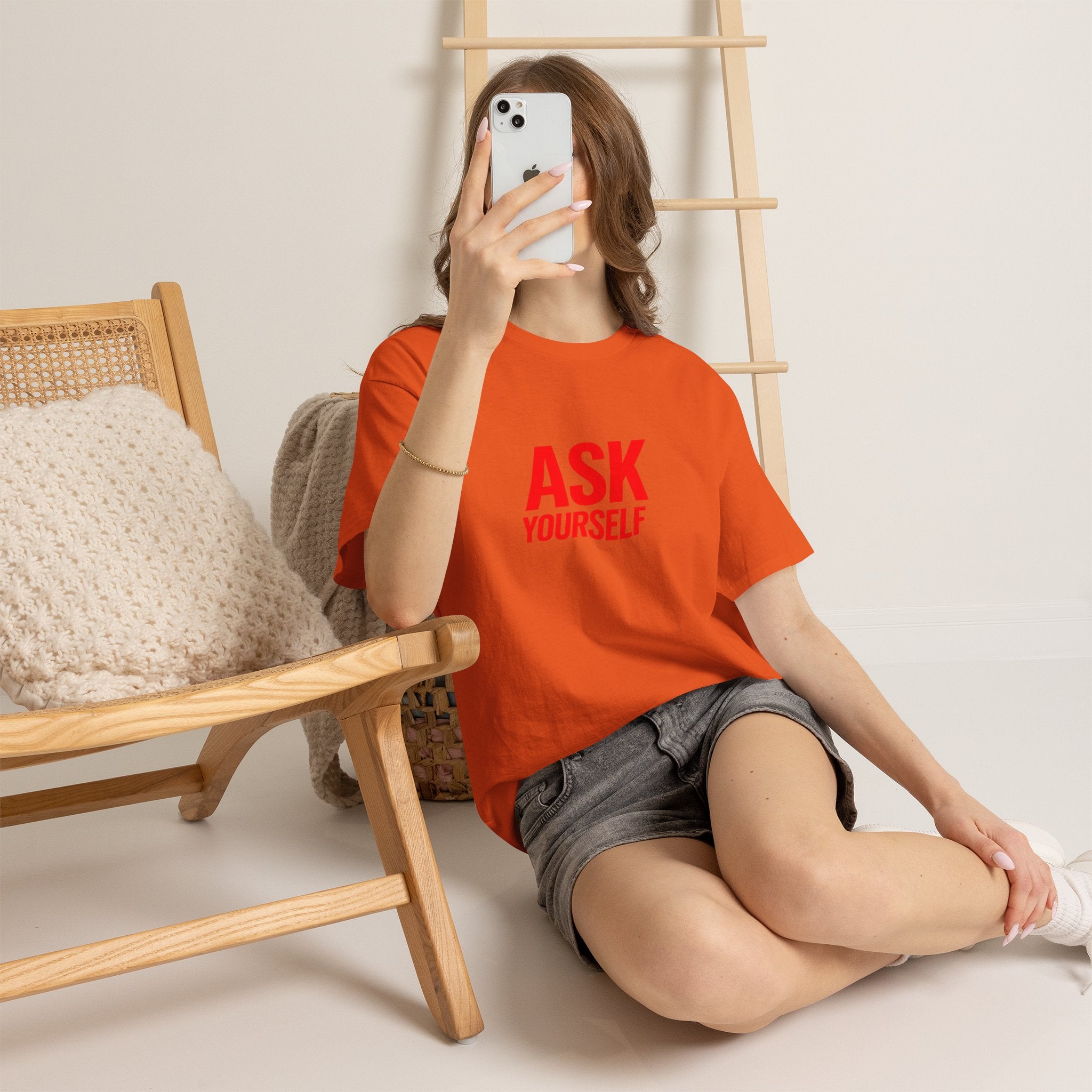 Ask Yourself T-Shirt — "Is God Saying Yes or No?" Inspirational Faith Tee