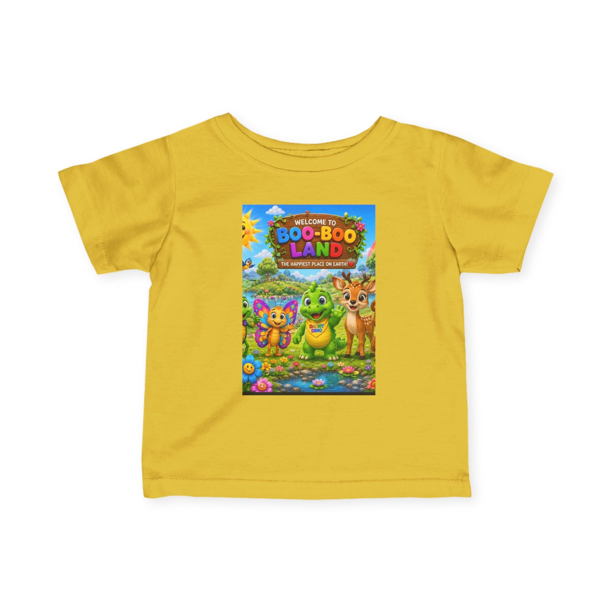 Boo-Boo Land Infant Tee — Cute Woodland Critter Baby Shirt