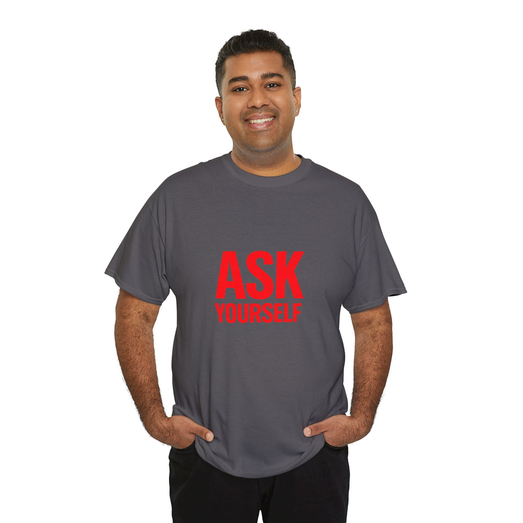 Ask Yourself T-Shirt — "Is God Saying Yes or No?" Inspirational Faith Tee