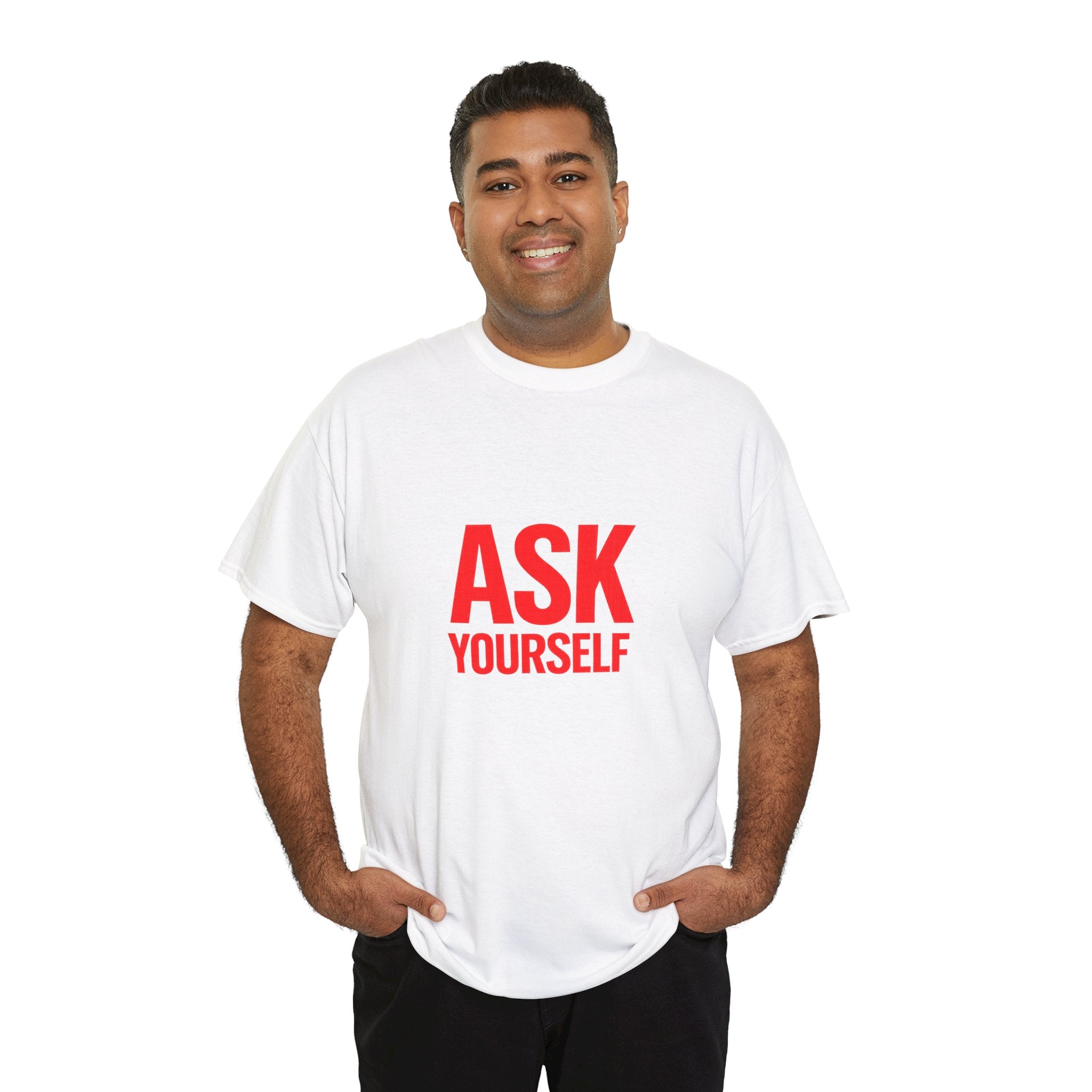 Ask Yourself T-Shirt — "Is God Saying Yes or No?" Inspirational Faith Tee