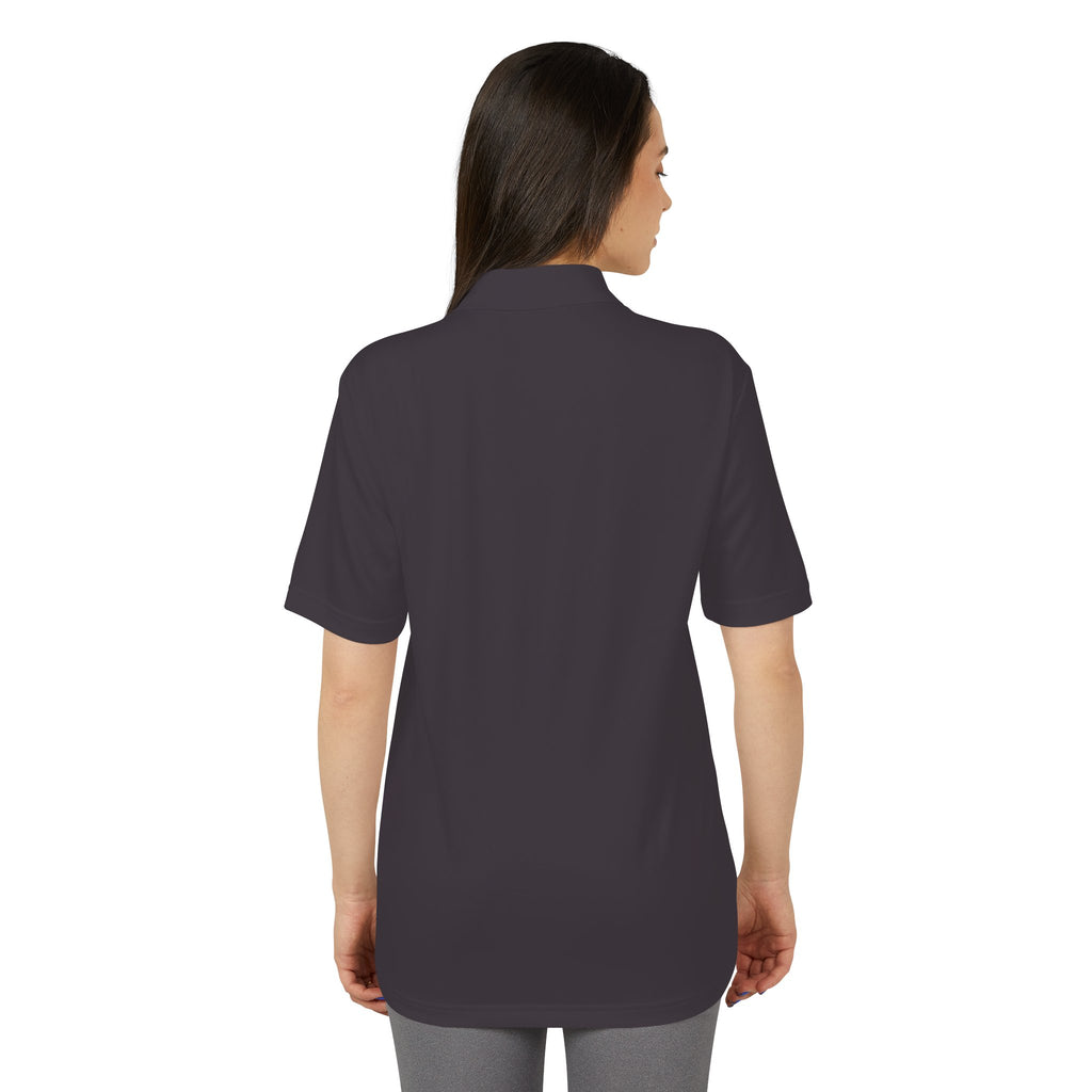 Performance Polo — Small 'RFP' Retro Flag Logo Chest