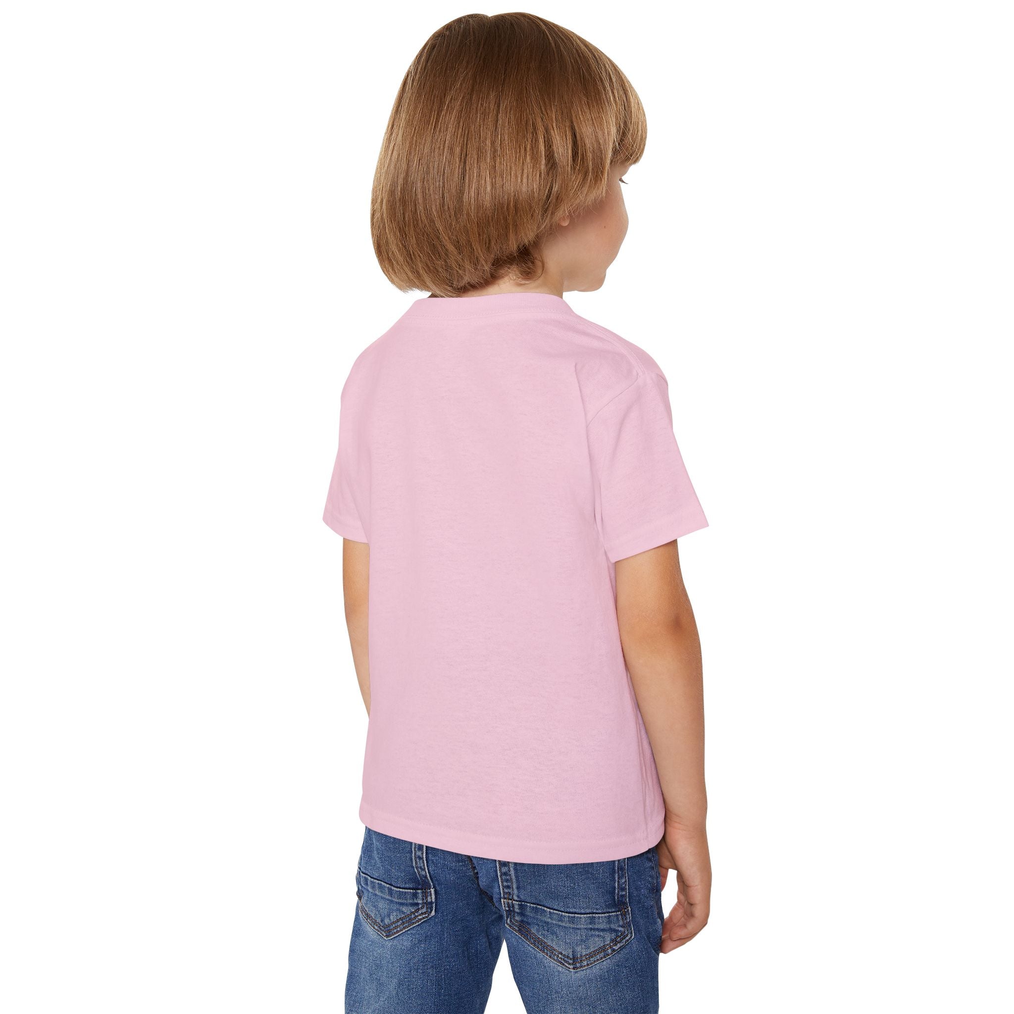 Toddler T‑Shirt — Personalized "B is for Behave" Cartoon Name Tee