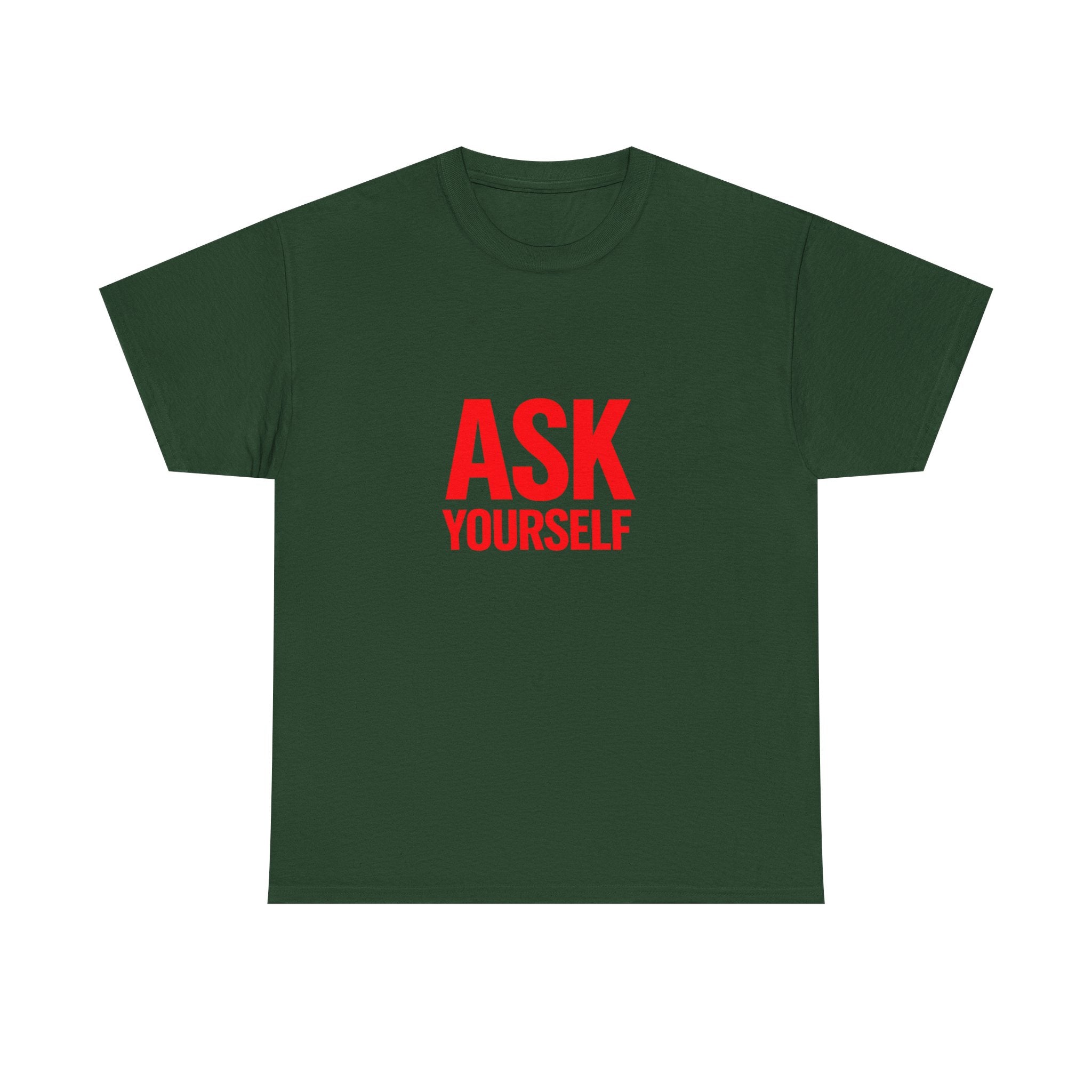 Ask Yourself T-Shirt — "Is God Saying Yes or No?" Inspirational Faith Tee