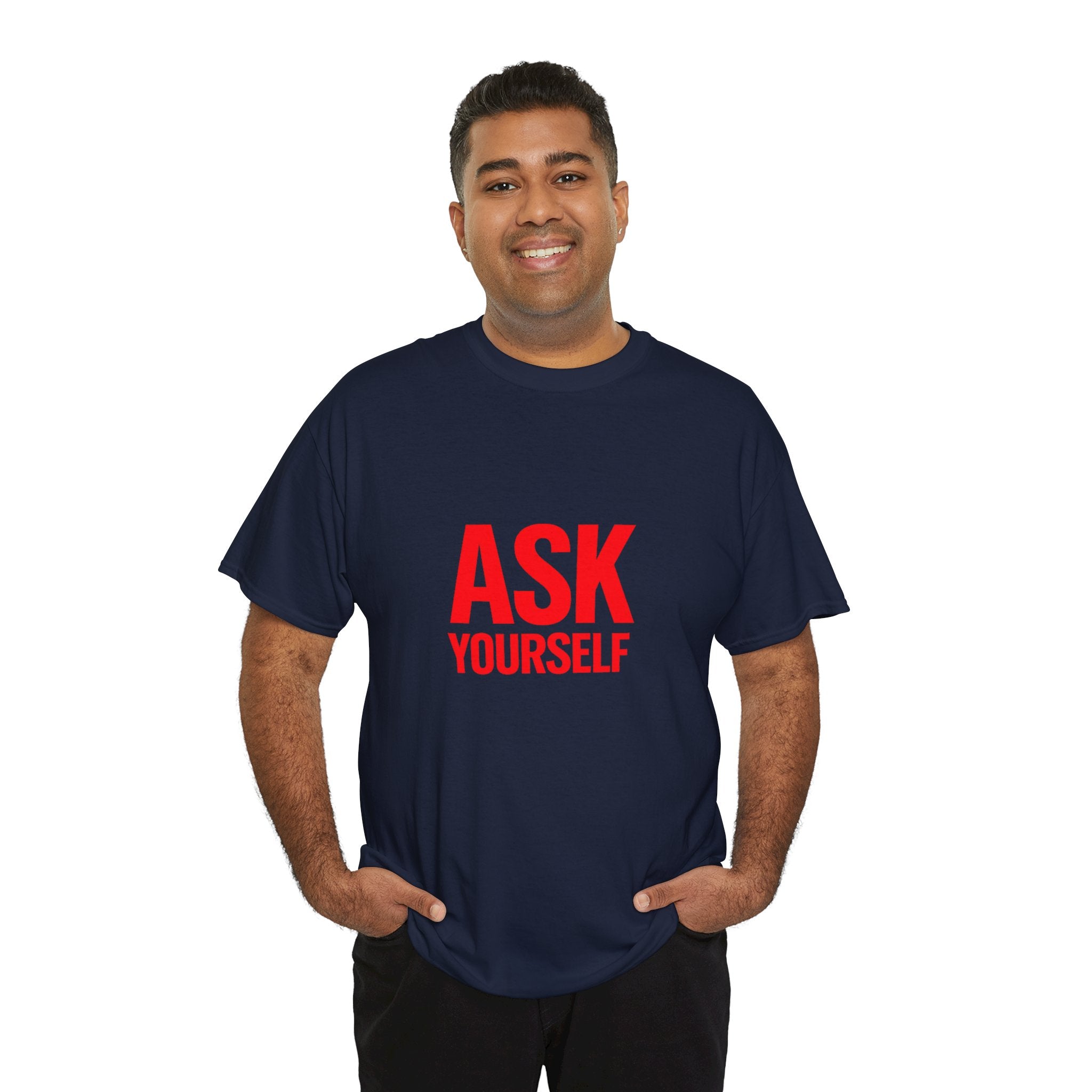 Ask Yourself T-Shirt — "Is God Saying Yes or No?" Inspirational Faith Tee